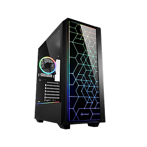 Sharkoon Lit 100 negra ARGB  Caja