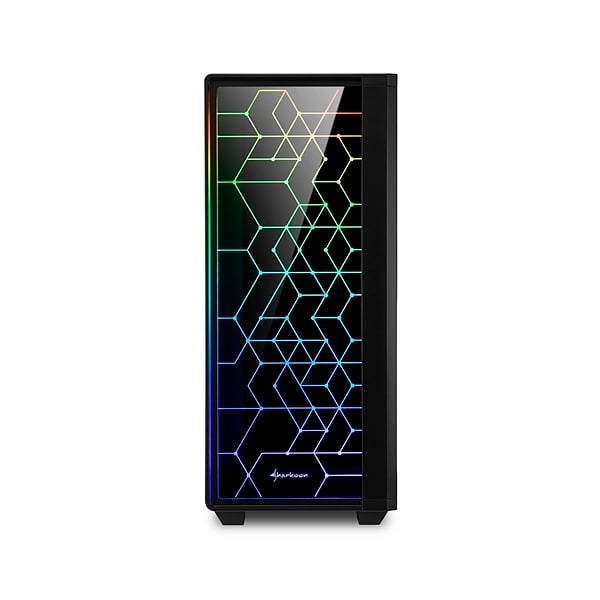 Sharkoon Lit 100 negra ARGB  Caja