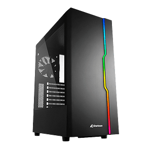 Sharkoon Slider RGB Black Caja Sharkoon Slider RGB Black Caja