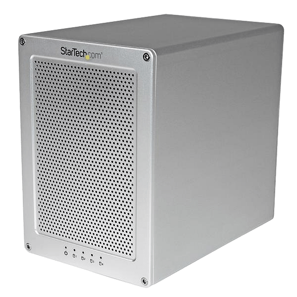 StarTechcom Thunderbolt 2 con 4 RAID de 35  Caja HDD