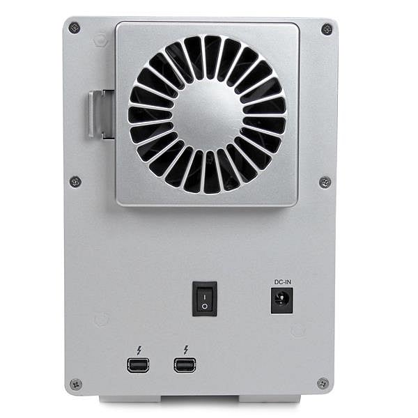 StarTechcom Thunderbolt 2 con 4 RAID de 35  Caja HDD
