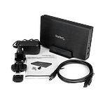 StarTechcom 35 USB 30 SATA3 aluminio con UASP  Caja HDD