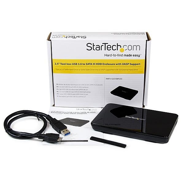 StarTechcom USB 30 25 SATA 3 con UASP  Caja HDD