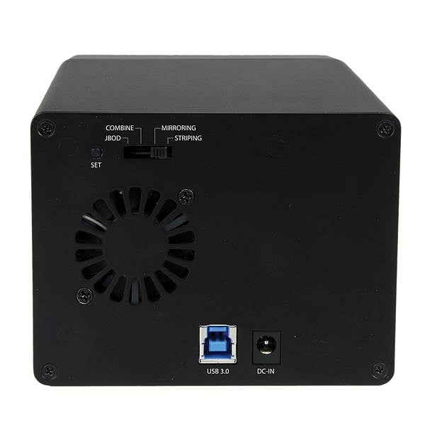 StarTechcom Bahía 2 HDD SATA 3 USB 30 UASP RAID  Caja HDD