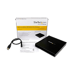 StarTechcom USB 30 CD DVD Slim Line 525 SATA  Caja DVD