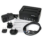 StarTechcom USB 30 2 bahía  25 35 Clona HDD  Dock