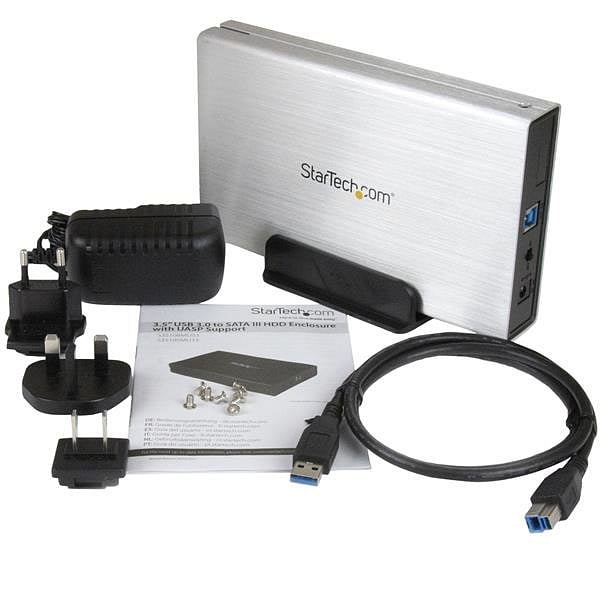 StarTechcom Aluminio USB 30 SATA 35  Carcasa para HDD