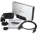 StarTechcom Aluminio USB 30 SATA 35  Carcasa para HDD