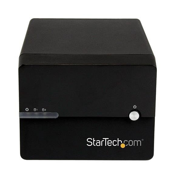 StarTechcom ESATA 2 bahías de 35 con RAID  Caja HDD