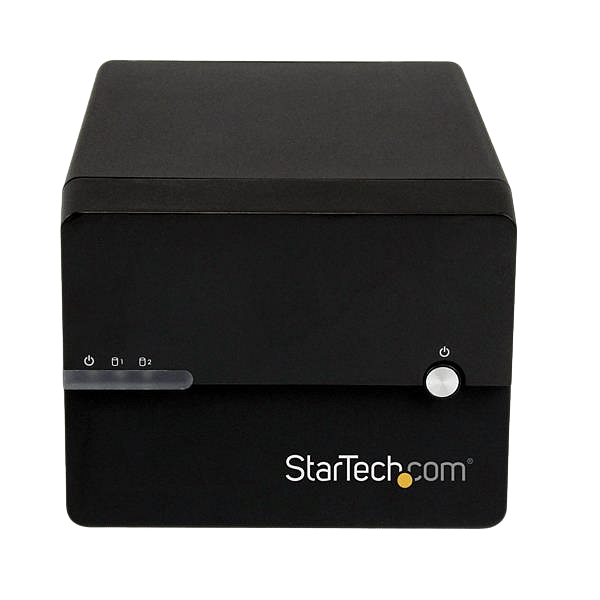 StarTechcom ESATA 2 bahías de 35 con RAID  Caja HDD