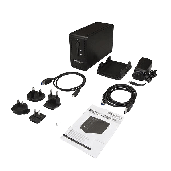 StarTechcom USB 31 2 bahías 35 con raid  Carcasa HDD