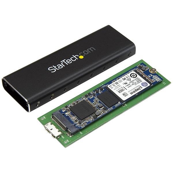 StarTechcom USB 30 a M2 SATA  Caja SSD M2