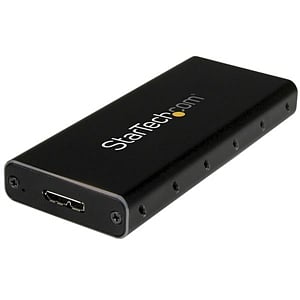 StarTechcom Carcasa M2 a USB C  Caja SSD M2
