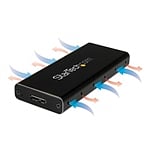 StarTechcom Carcasa M2 a USB C  Caja SSD M2