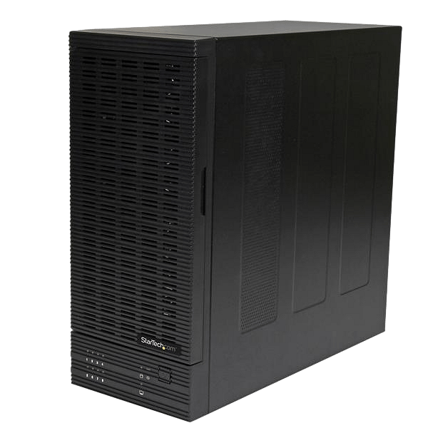 StarTechcom USB 30 eSATA 8 Bahías SATA3 25 y 35  Caja