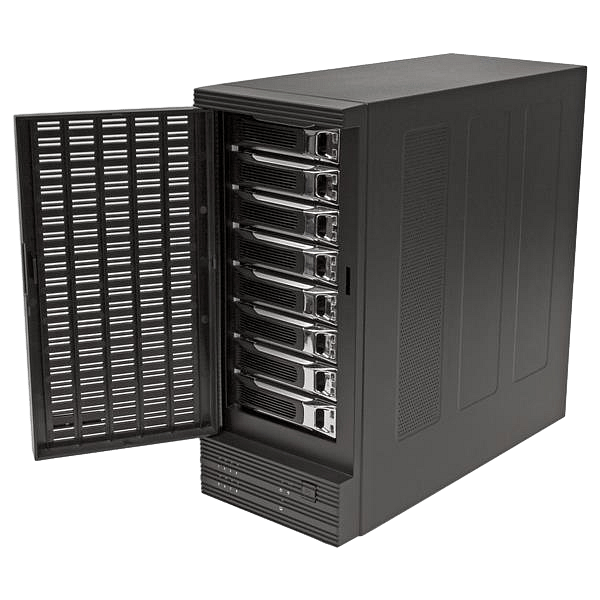 StarTechcom USB 30 eSATA 8 Bahías SATA3 25 y 35  Caja