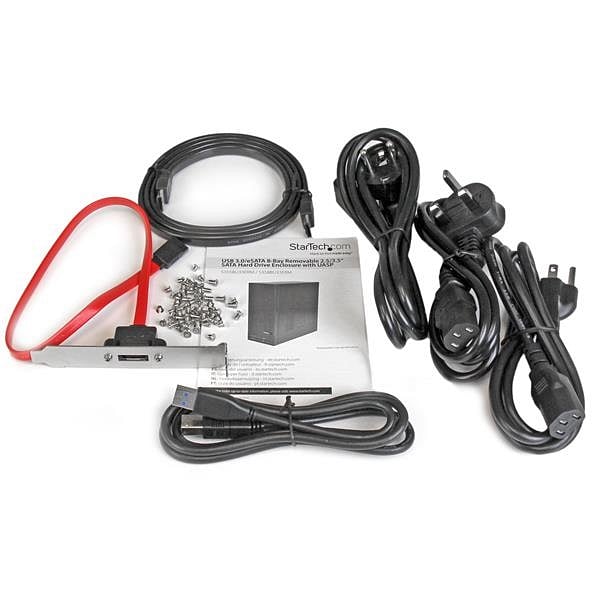 StarTechcom USB 30 eSATA 8 Bahías SATA3 25 y 35  Caja