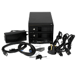 StarTechcom USB 30 2 bahías 35 SATA III UASP  Caja HDD StarTechcom USB 30 2 bahías 35 SATA III UASP  Caja HDD