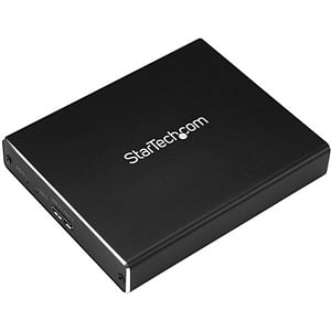 StarTechcom 2 bahías M2 NGFF USB 31  Caja SSD M2