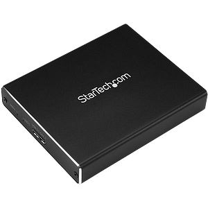 StarTechcom 2 bahías M2 NGFF USB 31  Caja SSD M2