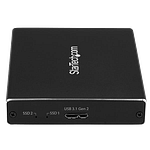 StarTechcom 2 bahías M2 NGFF USB 31  Caja SSD M2 StarTechcom 2 bahías M2 NGFF USB 31  Caja SSD M2