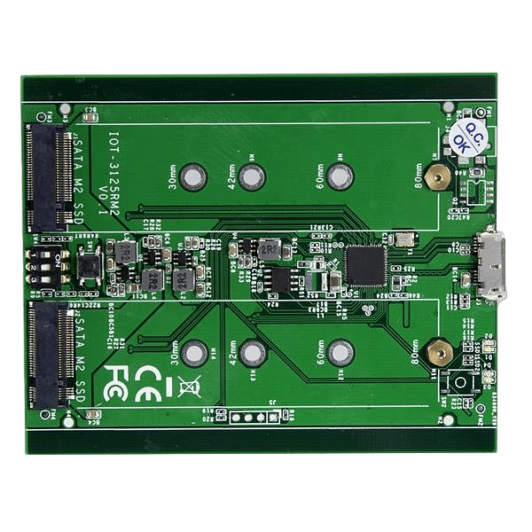 StarTechcom 2 bahías M2 NGFF USB 31  Caja SSD M2