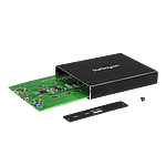 StarTechcom 2 bahías M2 NGFF USB 31  Caja SSD M2 StarTechcom 2 bahías M2 NGFF USB 31  Caja SSD M2