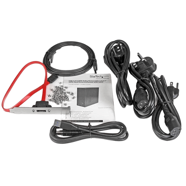 StarTechcom USB 30 eSATA 8 Bahías SATA3 25 35  Caja