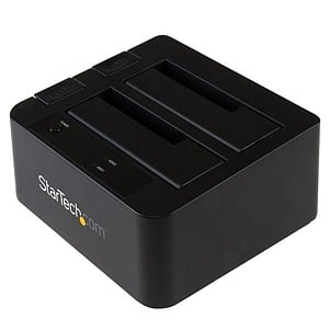 StarTechcom 2 bahías de hdd 25  35 a USB 31  Dock