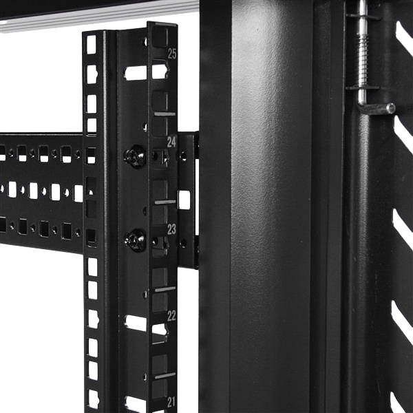 StarTechcom desarmable de 36 y 25U ruedas  Armario rack