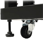StarTechcom desarmable de 36 y 25U ruedas  Armario rack