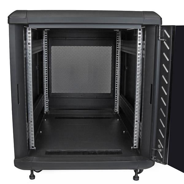 StarTechcom 12U 36 con rodamientos  Armario rack