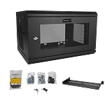 StarTechcom 6U 169 de profundidad de pared  Armario rack StarTechcom 6U 169 de profundidad de pared  Armario rack