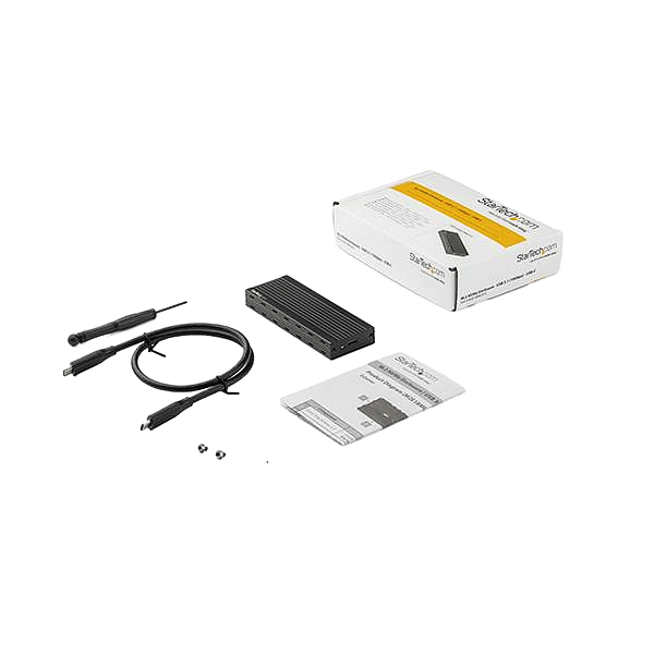 StarTechcom Caja M2 NVMe para SSD PCIe USB 31 Gen 2 TypeC USB Tipo C