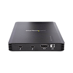 StarTechcom Caja Thunderbolt 3 con 4 Bahías M2 NVMe SSD 40Gbps PCIe