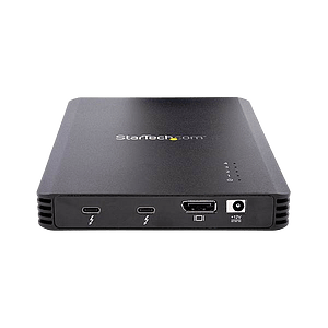 StarTechcom Caja Thunderbolt 3 con 4 Bahías M2 NVMe SSD 40Gbps PCIe