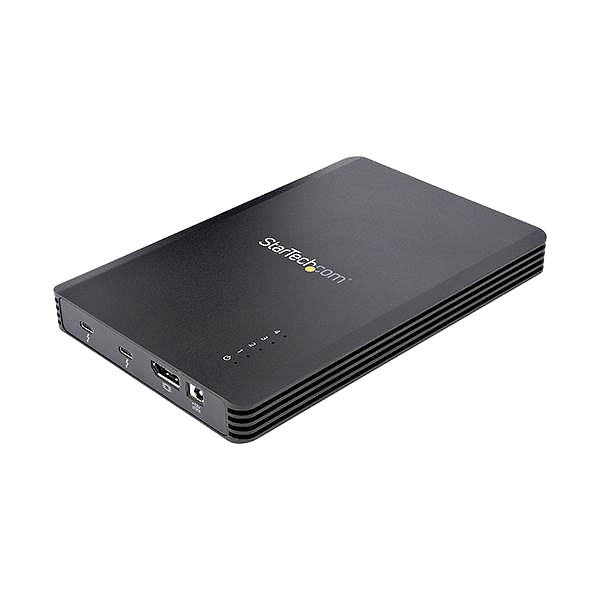 StarTechcom Caja Thunderbolt 3 con 4 Bahías M2 NVMe SSD 40Gbps PCIe
