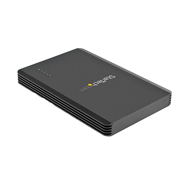 StarTechcom Caja Thunderbolt 3 con 4 Bahías M2 NVMe SSD 40Gbps PCIe
