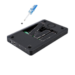 StarTechcom Caja Thunderbolt 3 con 4 Bahías M2 NVMe SSD 40Gbps PCIe