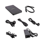 StarTechcom Caja Thunderbolt 3 con 4 Bahías M2 NVMe SSD 40Gbps PCIe