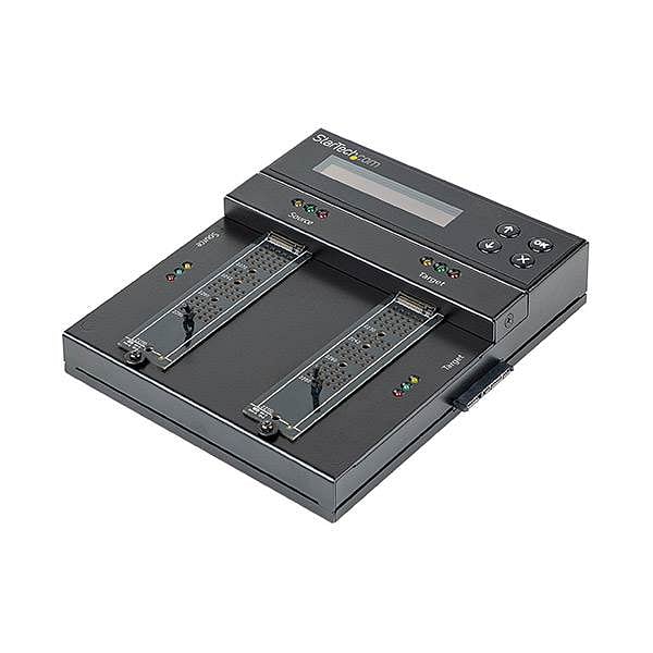 StarTechcom Duplicador Clonador Autónomo de Unidades M2 SATA NVMe M2