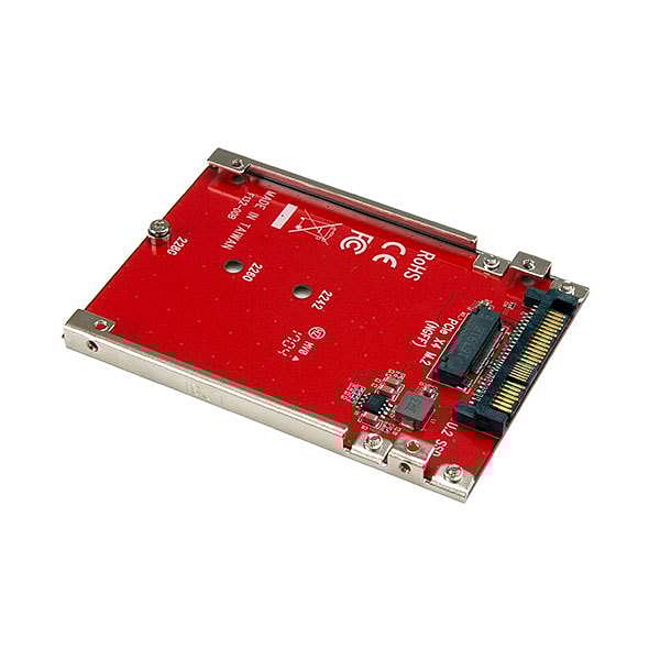 StarTechcom Tarjeta Adaptador PCI Express M2 a U2 para SSD NVMe M2