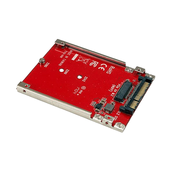 StarTechcom Tarjeta Adaptador PCI Express M2 a U2 para SSD NVMe M2