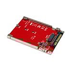StarTechcom Tarjeta Adaptador PCI Express M2 a U2 para SSD NVMe M2