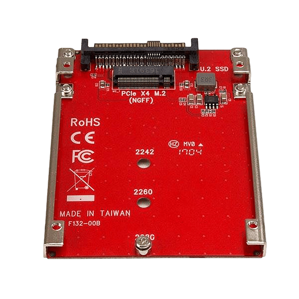 StarTechcom Tarjeta Adaptador PCI Express M2 a U2 para SSD NVMe M2