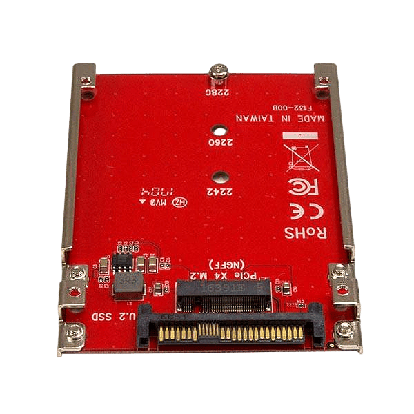 StarTechcom Tarjeta Adaptador PCI Express M2 a U2 para SSD NVMe M2