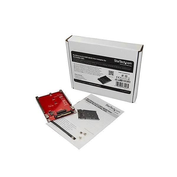 StarTechcom Tarjeta Adaptador PCI Express M2 a U2 para SSD NVMe M2