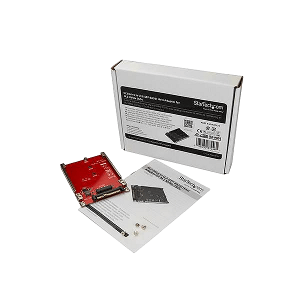StarTechcom Tarjeta Adaptador PCI Express M2 a U2 para SSD NVMe M2