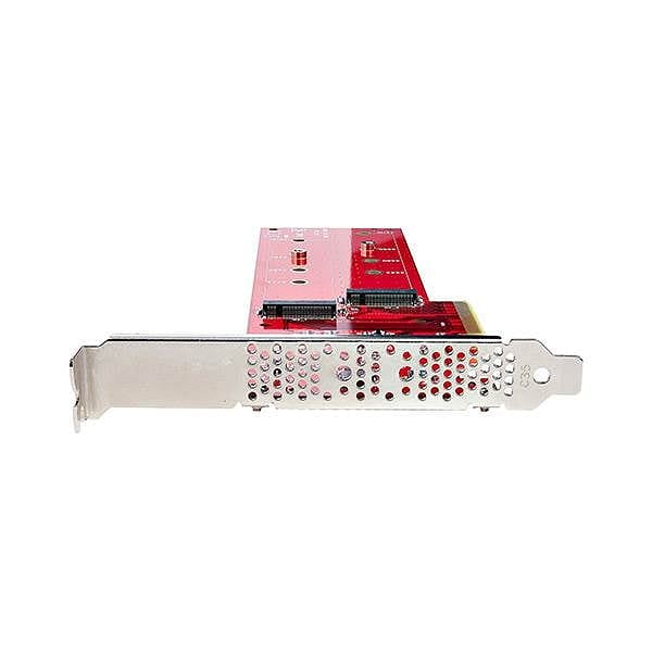 StarTechcom Tarjeta Adaptadora PCIe x8x16 a 2x SSDs M2 NVMe AHCI