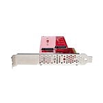StarTechcom Tarjeta Adaptadora PCIe x8x16 a 2x SSDs M2 NVMe AHCI